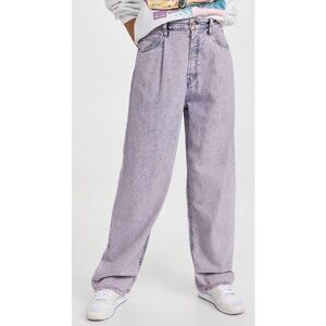 NEW Mother SNACKS The Pleated Fun Dip Puddle Jeans